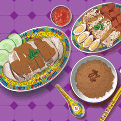 SG60 Duck Rice Set (For 8 - 10 Pax)