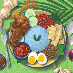 SG60 Nasi Lemak Set (For 8 - 10 Pax)