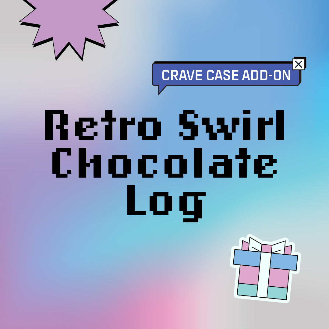 Retro Swirl Chocolate Log (Mini Buffet Add-On)